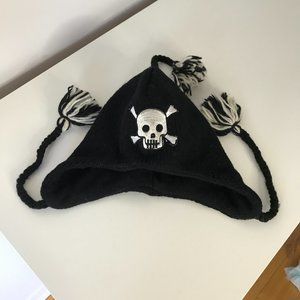 ARK Wool Pompom Toque with Skull